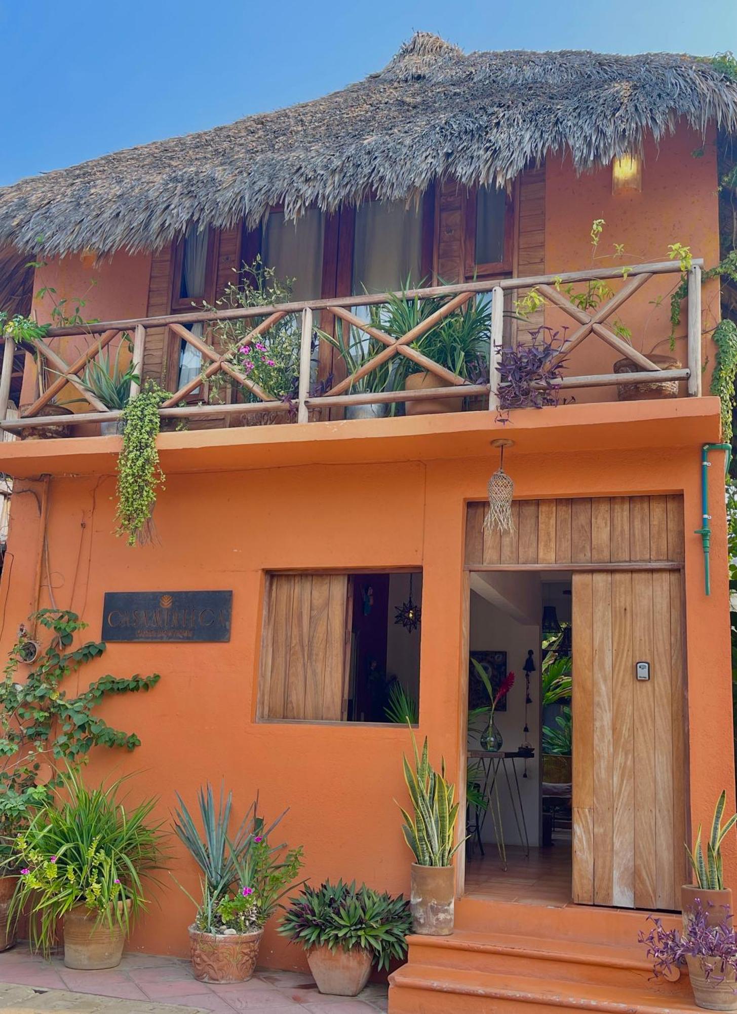 Hotel Casa Mixteca Zipolite Buitenkant foto